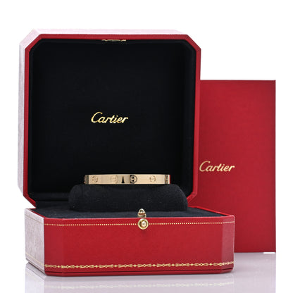 Cartier 18K Yellow Gold LOVE Cuff Bracelet 16 4 of 4