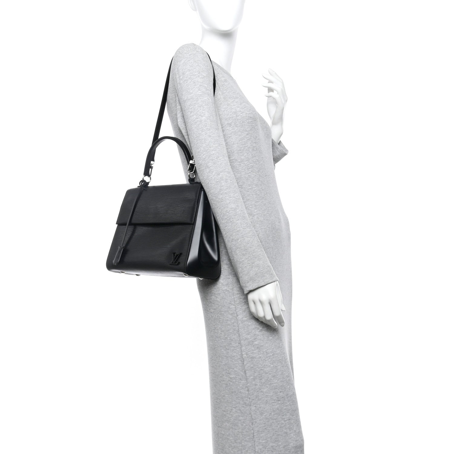 Louis Vuitton Epi Cluny MM Black 2 of 12