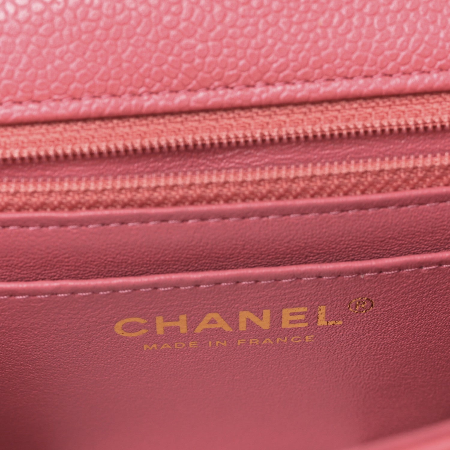 Chanel Iridescent Caviar Quilted Mini Rectangular Flap Pink 11 of 19