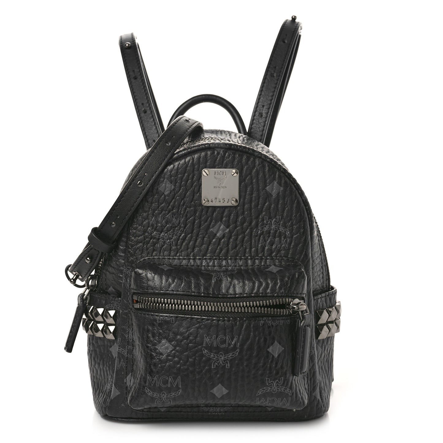 Visetos Side Stud X-Mini Stark Bebe Boo Backpack Black