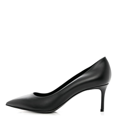 Louis Vuitton Calfskin Cherie Pumps 39 Black 1 of 7