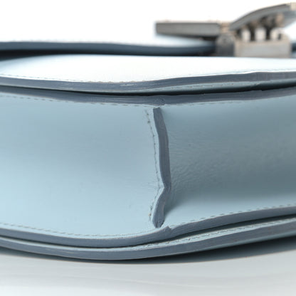 Celine Box Calfskin Medium Classic Box Flap Bag Pale Blue 9 of 12