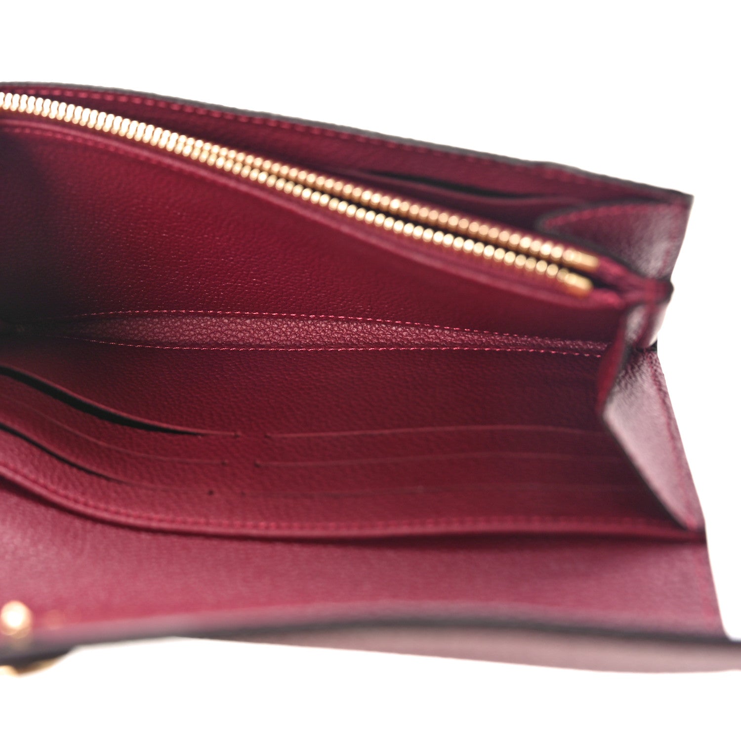 Louis Vuitton Empreinte Sarah Wallet Raisin 5 of 8