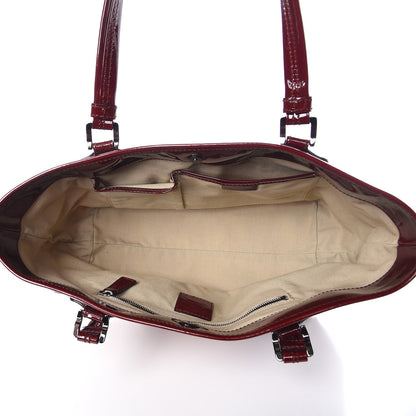 Burberry Nova Check Heart Tote Red 5 of 8