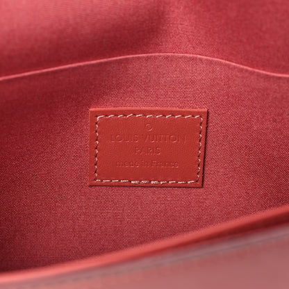 Louis Vuitton Vernis Valentine Dog Pochette Felicie Chain Wallet Pink 7 of 8