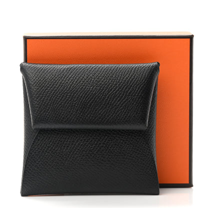 Hermes Epsom Bastia Coin Purse Black 8 of 8