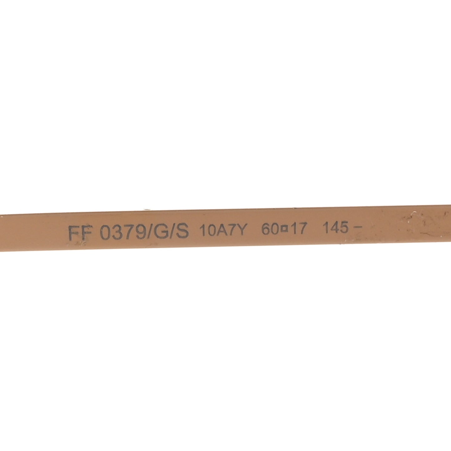 Metal Aviator Sunglasses FF 0379/G/S Gold