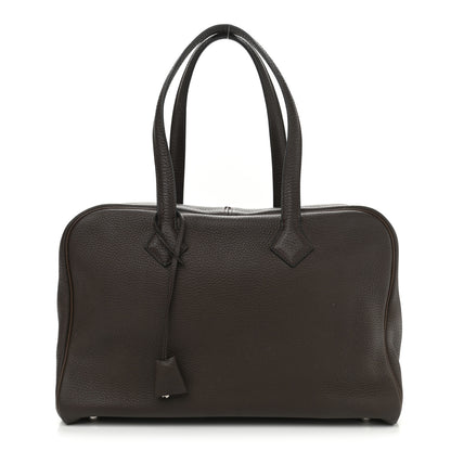Hermes Taurillon Clemence Victoria II 35 Cafe 1 of 12