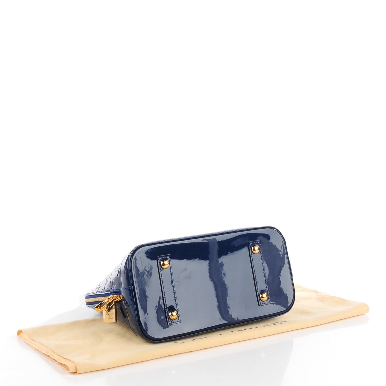 Louis Vuitton Vernis Alma PM Grand Blue 4 of 7