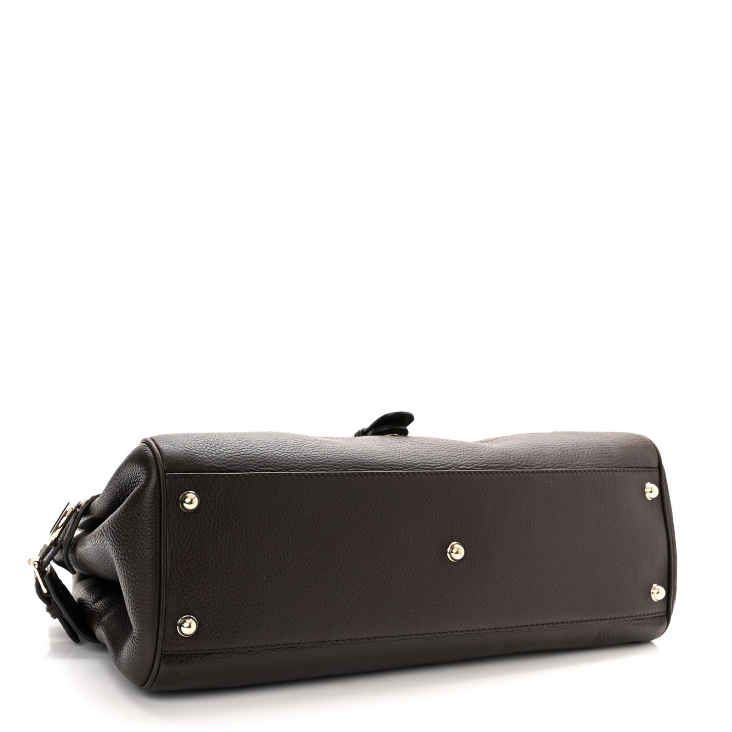 Calfskin Medium Web Heritage Shoulder Bag Black