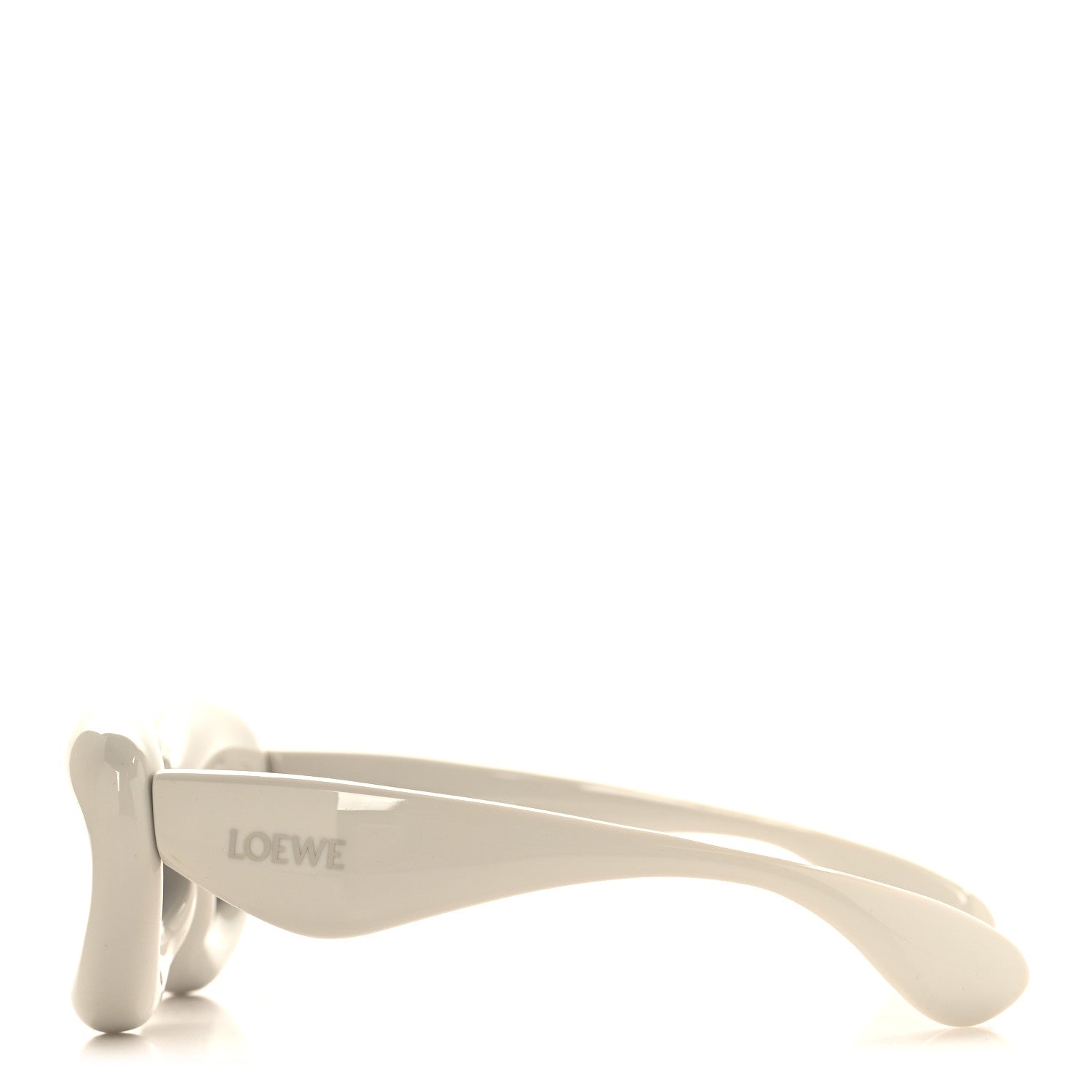 Loewe Acetate Inflated Cat-Eye Sunglasses LW40097I White 3 of 7