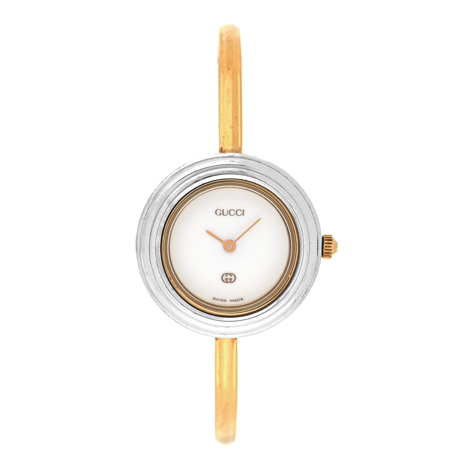 Gucci Stainless Steel 26mm Interchangeable Bezel Quartz Watch 1 of 5