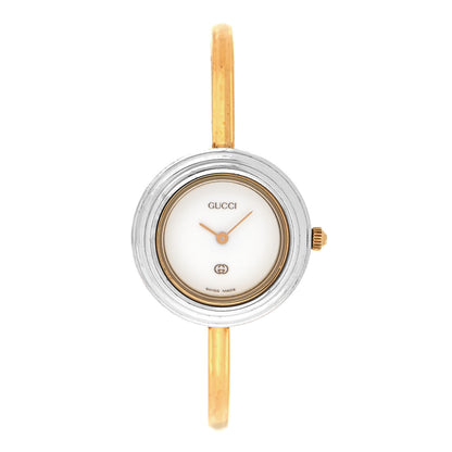 Gucci Stainless Steel 26mm Interchangeable Bezel Quartz Watch 1 of 5