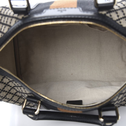 Gucci Diamante Vintage Web Medium Boston Black 4 of 13