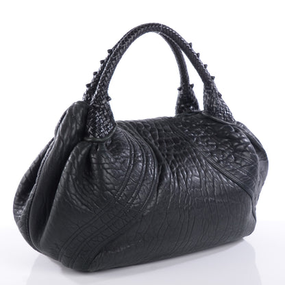 Fendi Nappa Nuvolata Spy Black 3 of 9