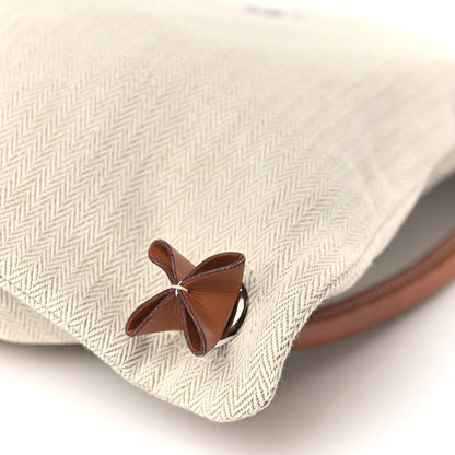 Hermes Toile Swift Maline Bag Gold Craie 8 of 8