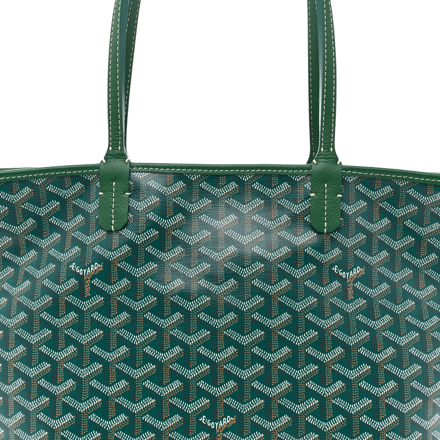 Goyard Goyardine Artois PM Green 8 of 10