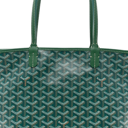 Goyard Goyardine Artois PM Green 8 of 10