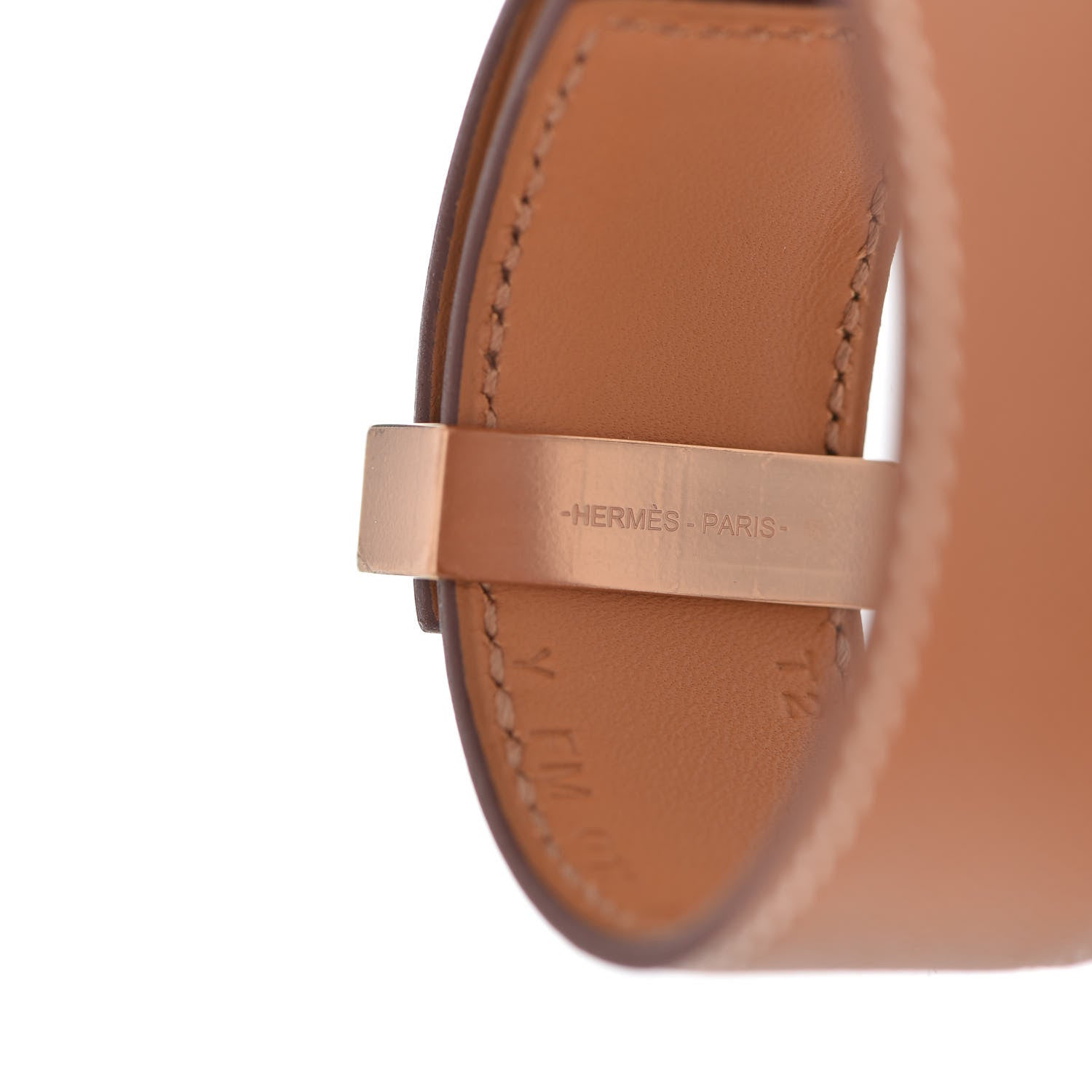 Hermes Epsom Collier de Chien CDC 24 Bracelet T2 Gold 4 of 5