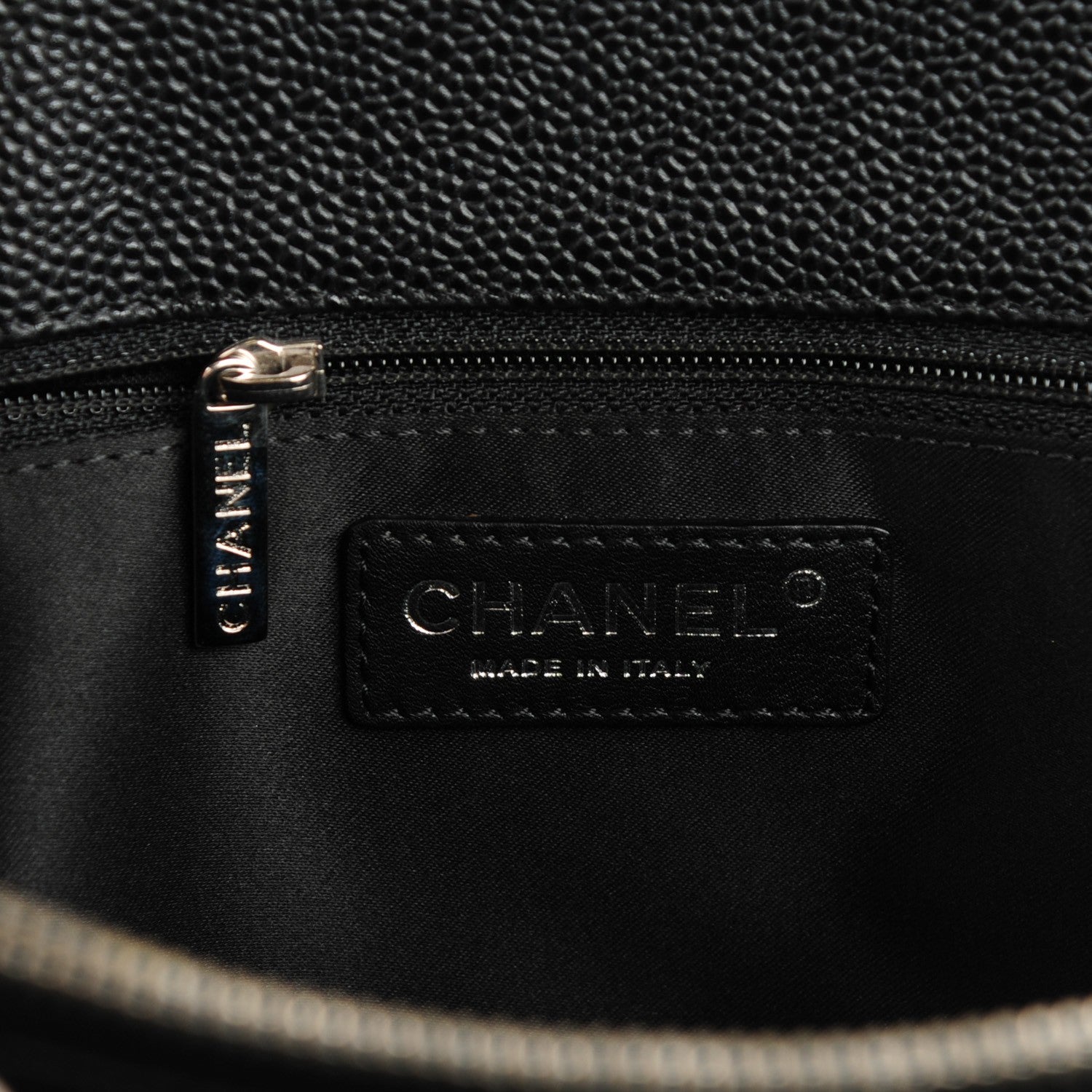 Chanel Caviar Quilted Grand Shopping Tote GST Black 6 of 7