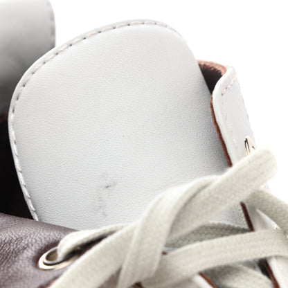 Chanel Calfskin CC Turnlock Lace Up Boots 41 White 7 of 11