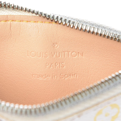 Louis Vuitton Monogram Multicolor Key Pouch White 6 of 6