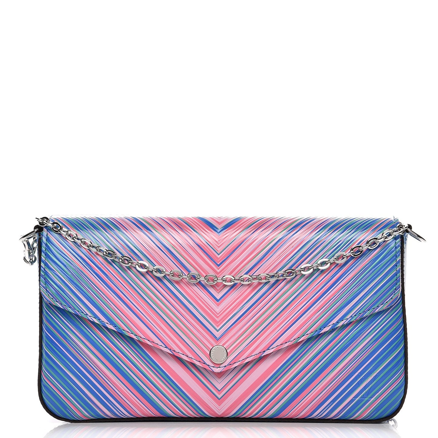 Epi Tropical Pochette Felicie Blue Rose