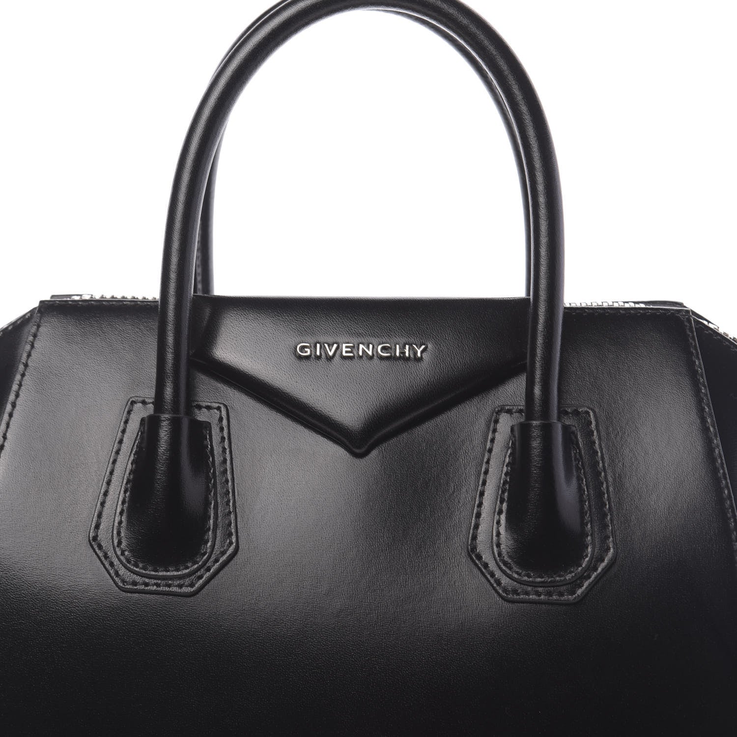 Givenchy Shiny Lord Calfskin Small Antigona Black 10 of 10
