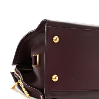 Saint Laurent Calfskin Medium Classic Y Cabas Bordeaux 8 of 10