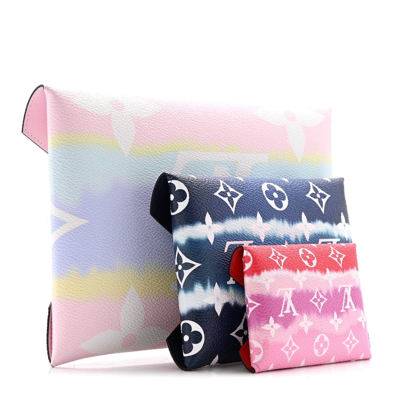 Louis Vuitton Monogram Escale Kirigami Pochette Set 3 of 9