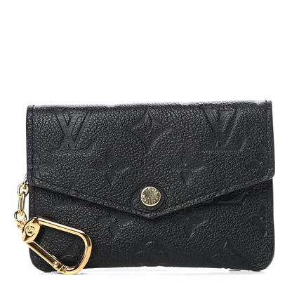 Louis Vuitton Empreinte Key Pouch Black 1 of 8