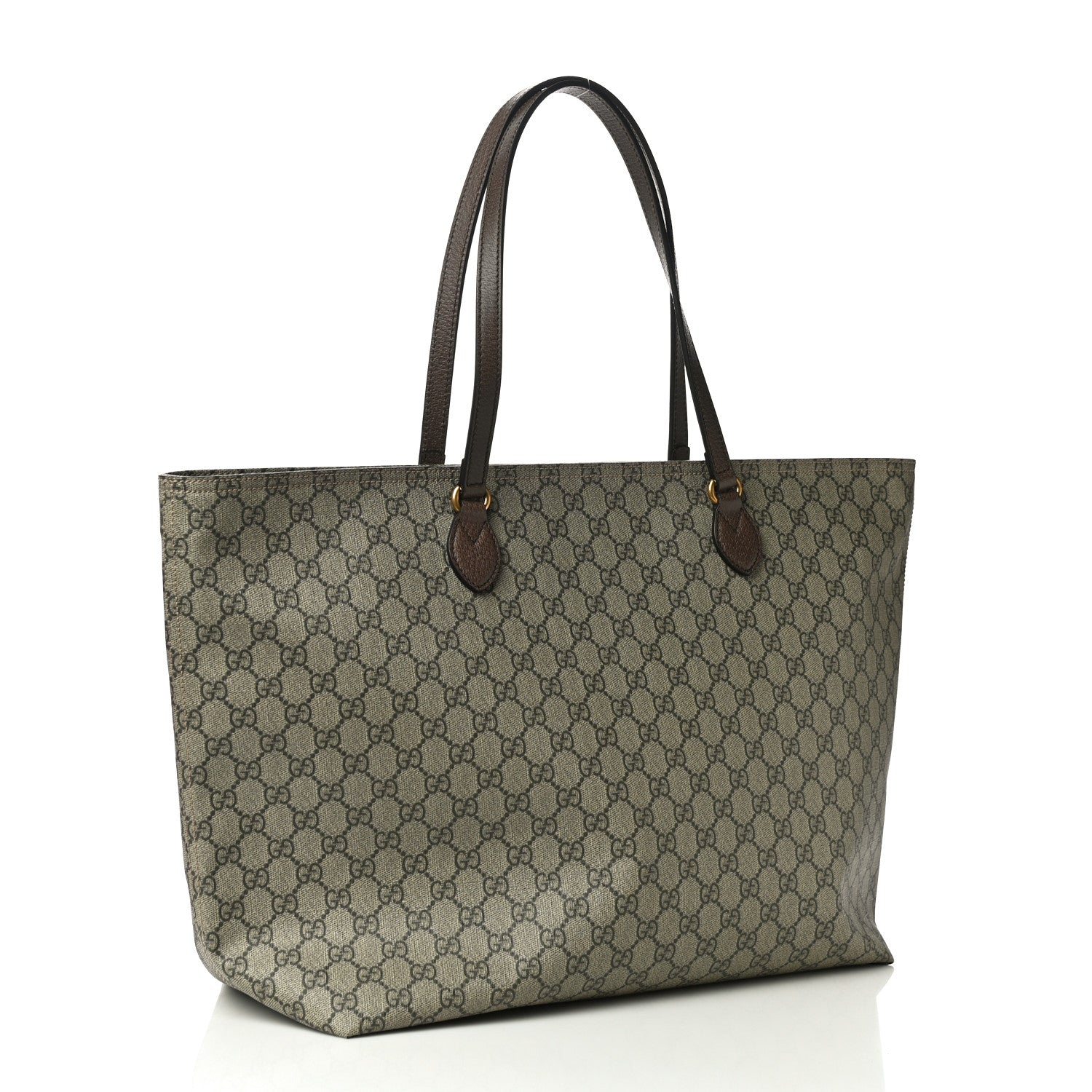 Gucci GG Supreme Monogram Medium Ophidia Shopping Tote Ebony 3 of 7
