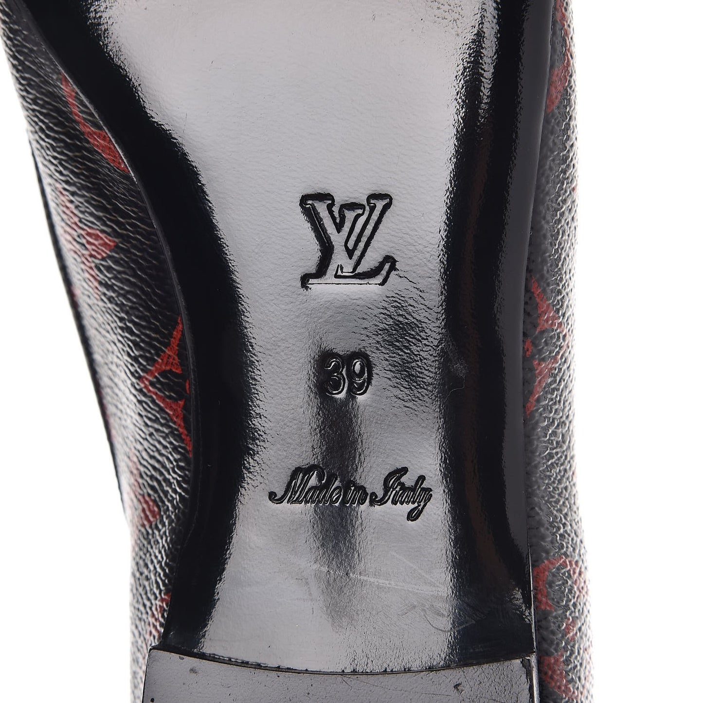 Monogram Infrarouge New Revival Ballerina Flats 39 Black