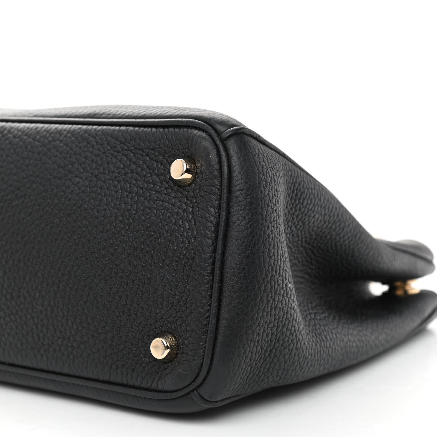 Christian Dior Bullcalf Medium Diorissimo Tote Black Rose Indien 9 of 9