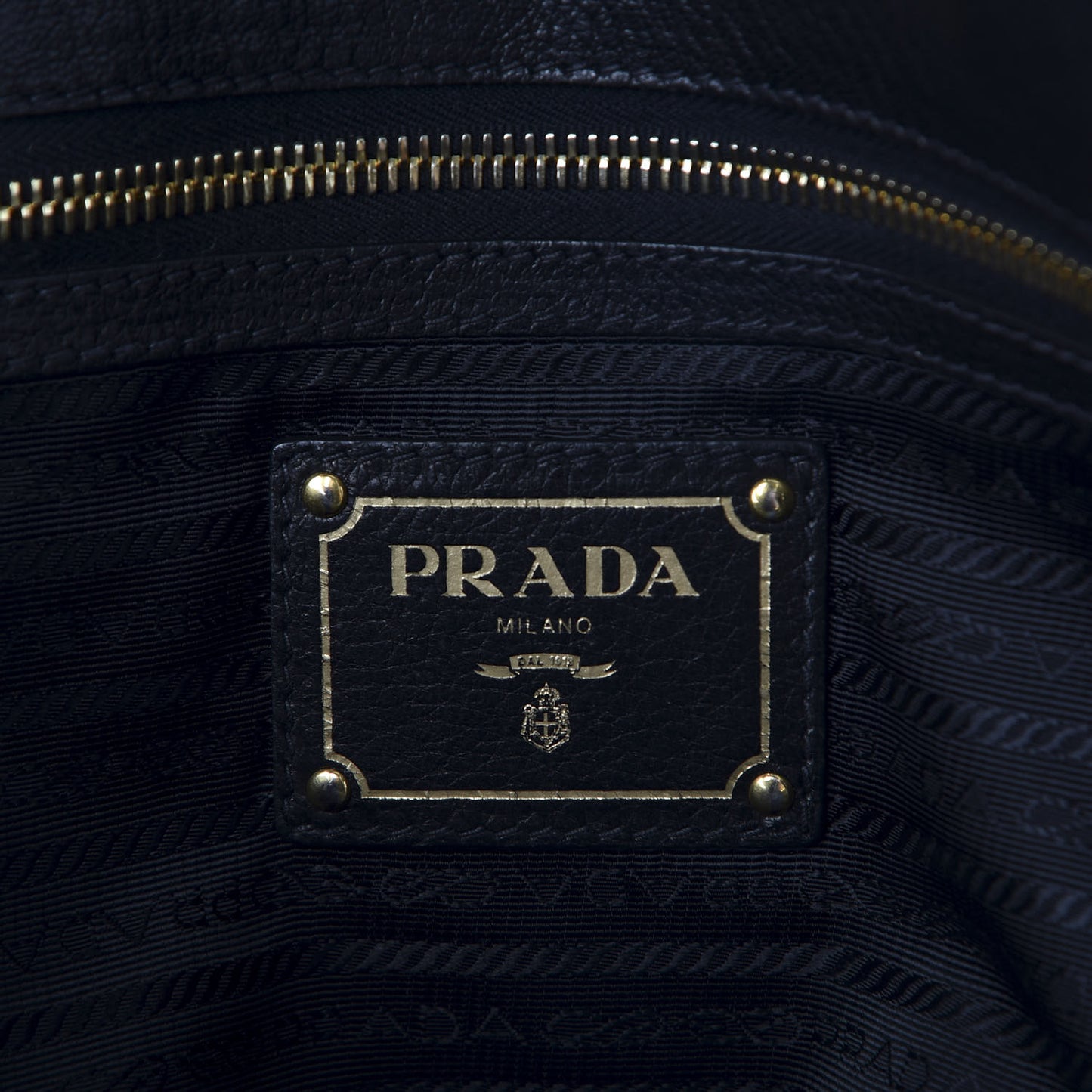Goatskin Shoulder Bag Black