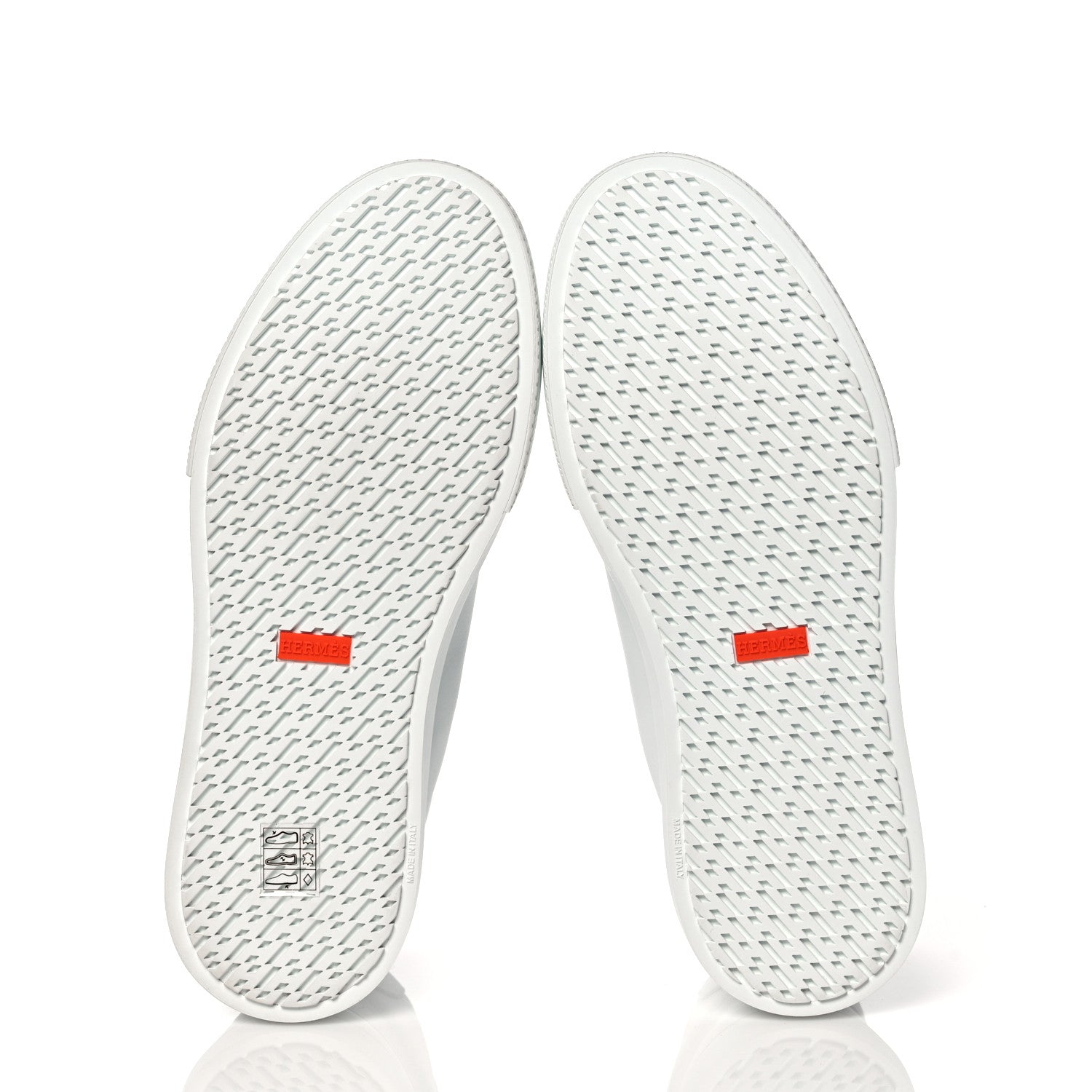 Hermes Calfskin Mens Daydream Sneakers 42.5 White 5 of 8