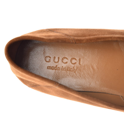 Gucci Suede Mens Brixton Horsebit Loafers 7.5 Brown 7 of 7