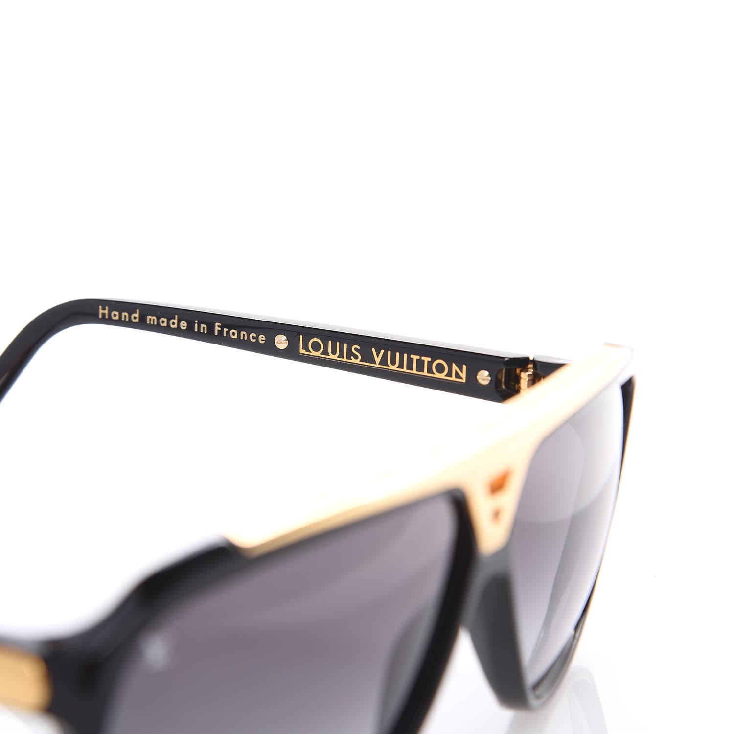 Louis Vuitton Acetate Evidence Sunglasses Z0105W Black 5 of 8