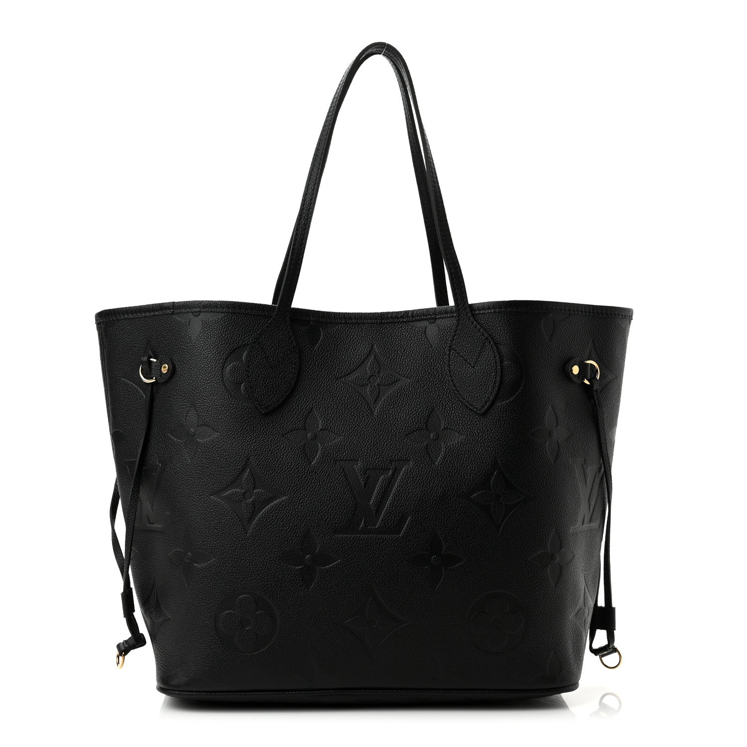 Louis Vuitton Empreinte Monogram Giant Neverfull MM Black 1 of 9