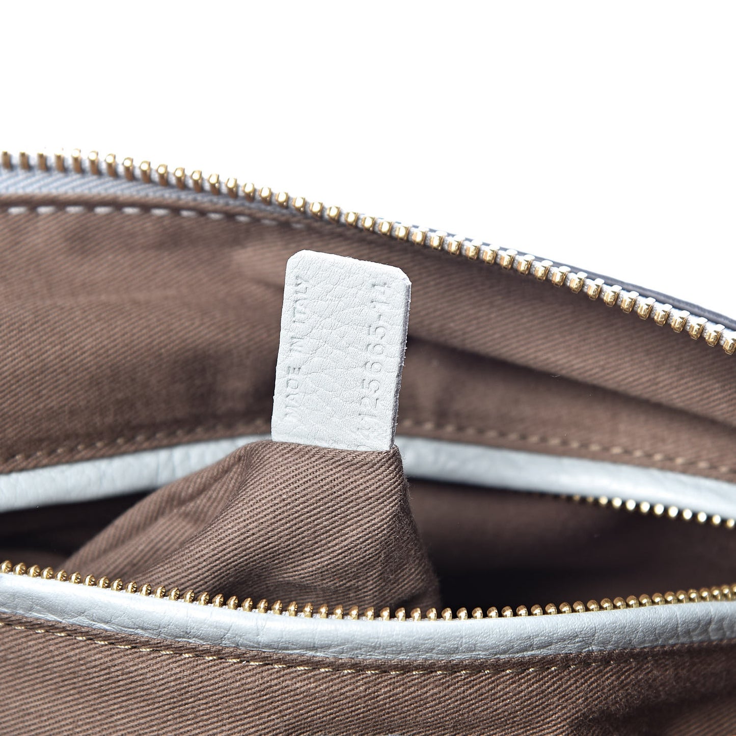 Calfskin Medium Marcie Satchel Icy Blue