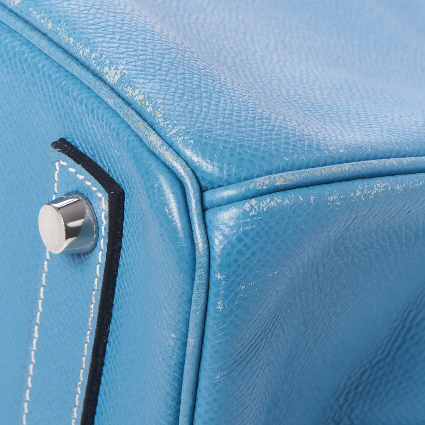 Epsom HAC Birkin 32 Blue Jean