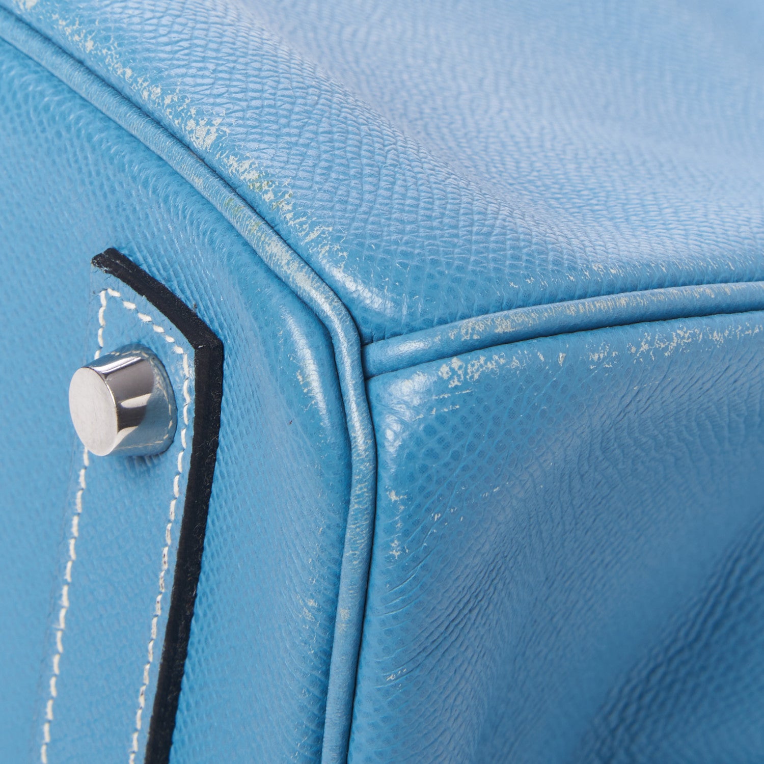 Hermes Epsom HAC Birkin 32 Blue Jean 38 of 39