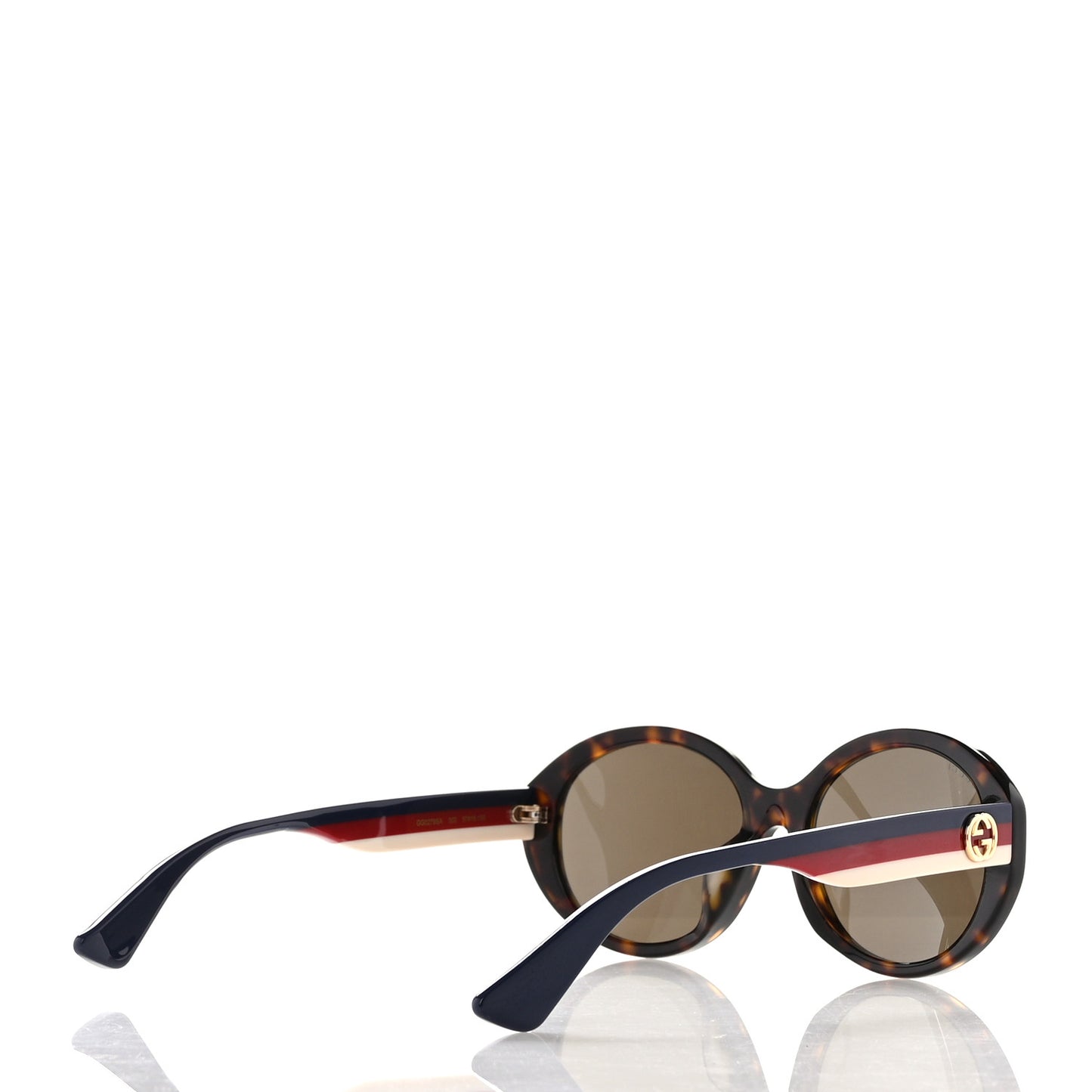 Round Web Sunglasses GG0279SA Havana