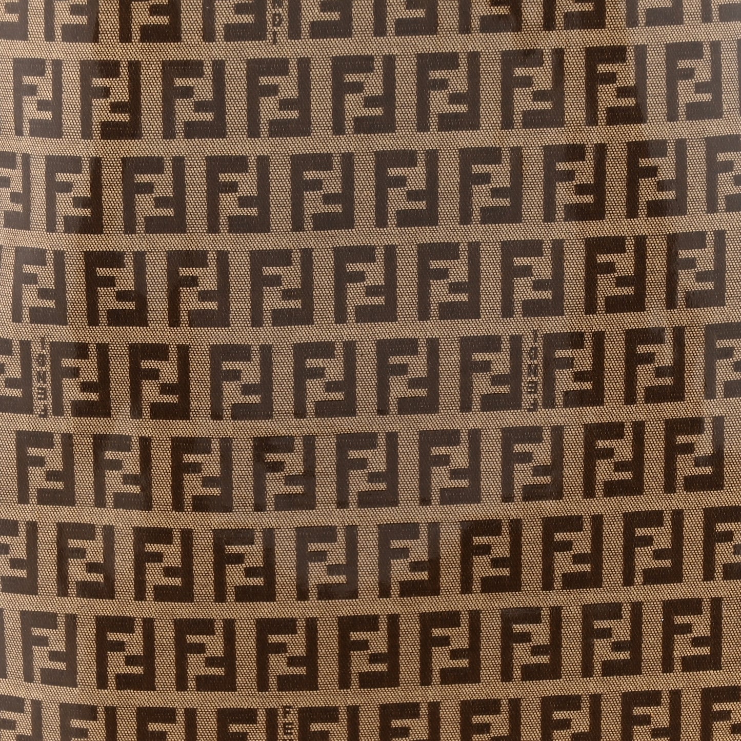 Vinyl Zucchino Shoulder Bag Tobacco