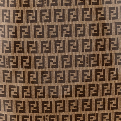 Fendi Vinyl Zucchino Shoulder Bag Tobacco 8 of 15