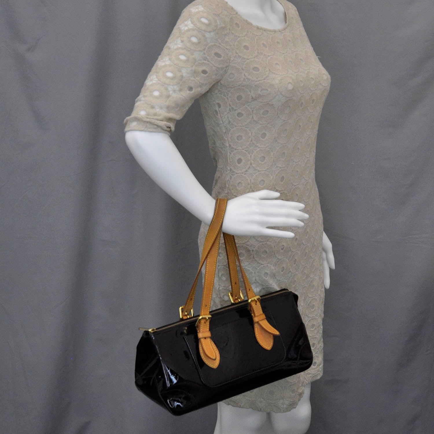 Louis Vuitton Vernis Rosewood Ave Amarante 5 of 21