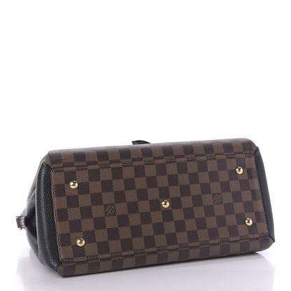 Louis Vuitton Cuir Taurillon Damier Ebene Normandy Black 5 of 10