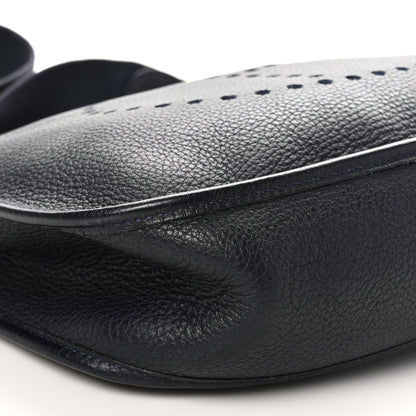 Hermes Taurillon Clemence Evelyne GM Bleu Indigo 9 of 10