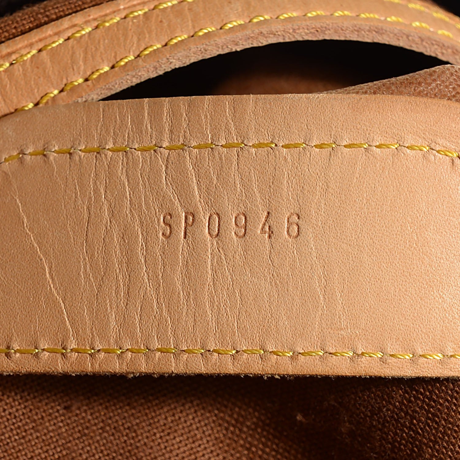 Louis Vuitton Monogram Sac Polochon 67 7 of 7