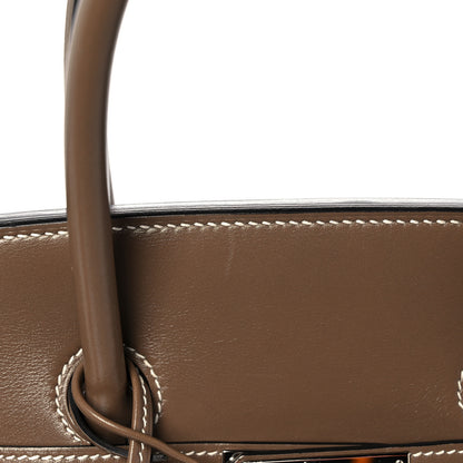 Hermes Tadelakt Birkin 35 Etoupe 10 of 12